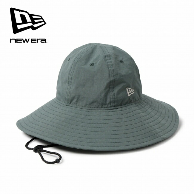 NEWERA ニューエラ エクスプローラー ワイドブリム ナイロン サビグレー 14744703 【 帽子 ハット 日よけ アウトドア ユニセックス 速乾 撥水 】