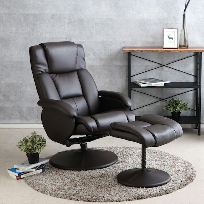 パーソナルチェア リクライニングチェア オットマン付き おしゃれ 昇降 無段階調整 合皮 シンプル シック モダン 高級感 デンバー Denver スチール脚 ブラック ブラウン 東馬 Opendu17 Fr パーソナルチェア リクライニングチェア オットマン付き おしゃれ 昇降 無段階調整 合皮 シンプル シック モダン 高級感 デンバー Denver スチール脚 ブラック ブラウン 東馬 Opendu17 Fr