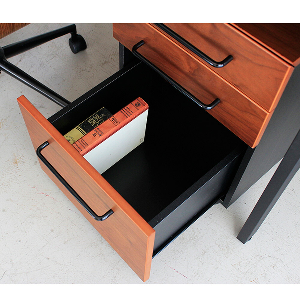 ワゴン サイドワゴン デスクワゴン オフィスワゴン 幅40cm 引出 収納 おしゃれ キャスター付き レガリー Lgr シンプル ナチュラル モダン シック 在宅ワーク テレワーク ウォールナット突板 天然木 木製 ファイル 東馬 septicin Com