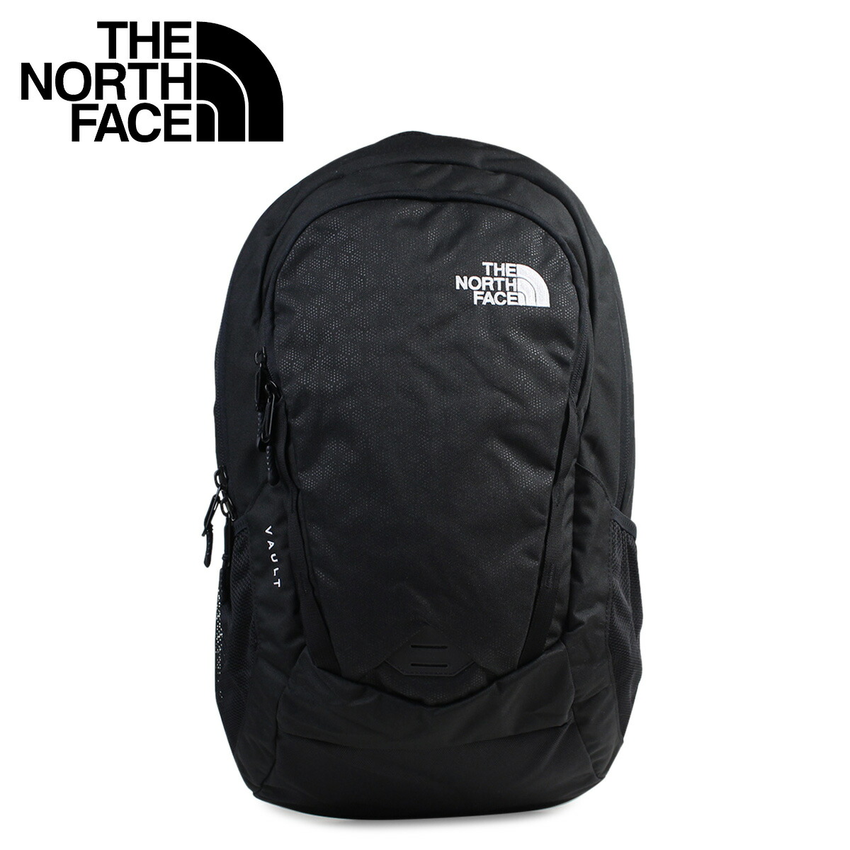 north face vault backpack black