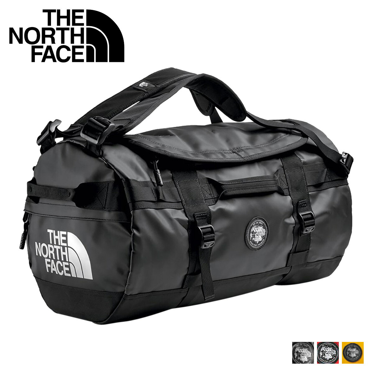 black north face vans