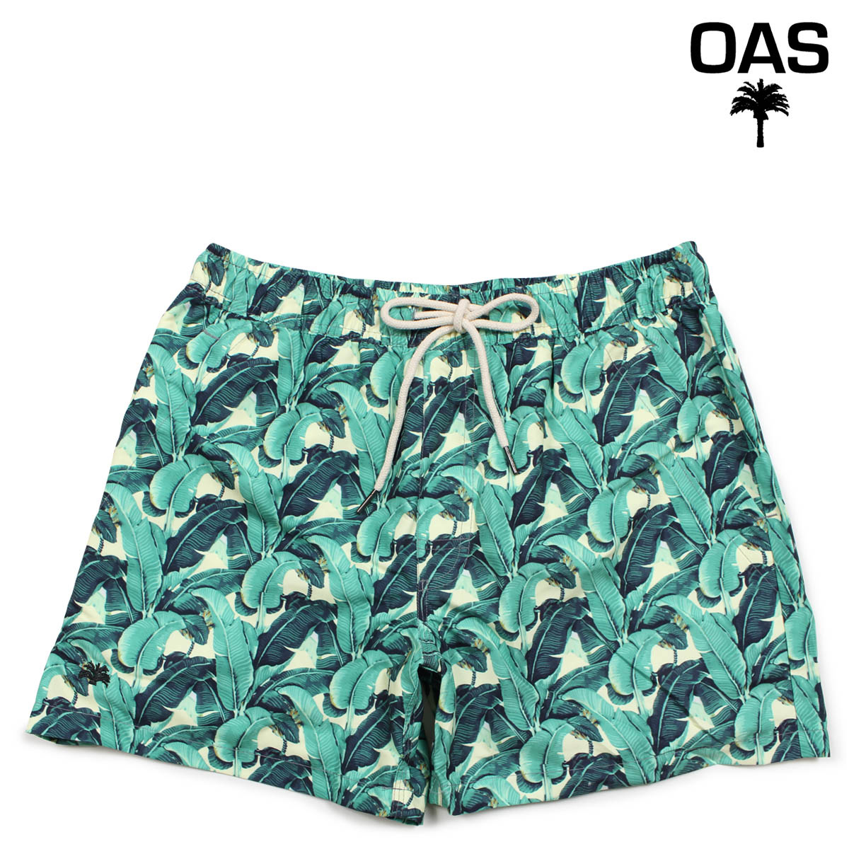 楽天市場 Oas オーエーエス 水着 メンズ スイムウェア Banana Leaf Swim Trunks グリーン 5001 57 スニークオンラインショップ