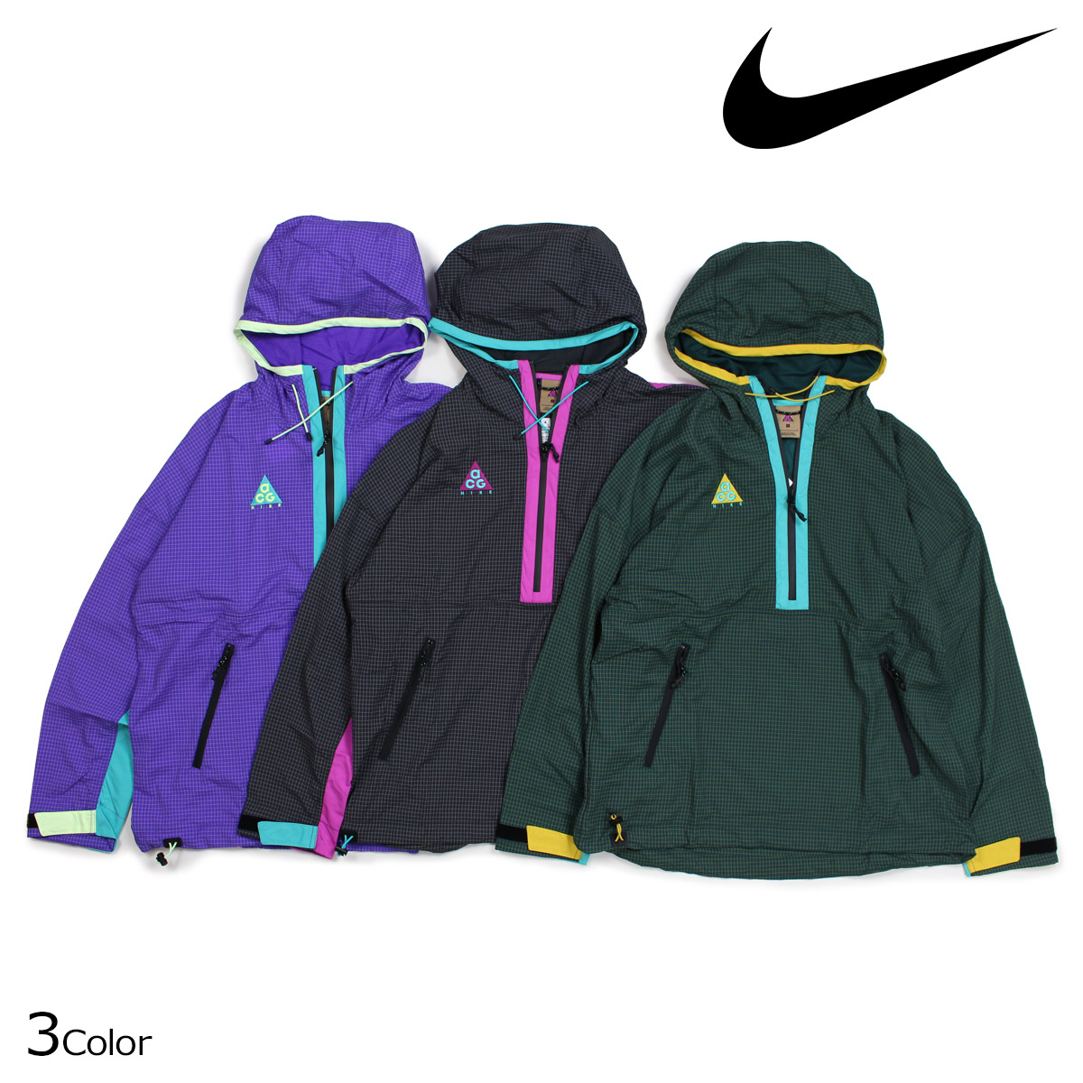 楽天市場 ナイキ Nike ウーブン ジャケット アウター メンズ ナイロンジャケット Acg Woven Hood Anorak Jacket Goods Lab