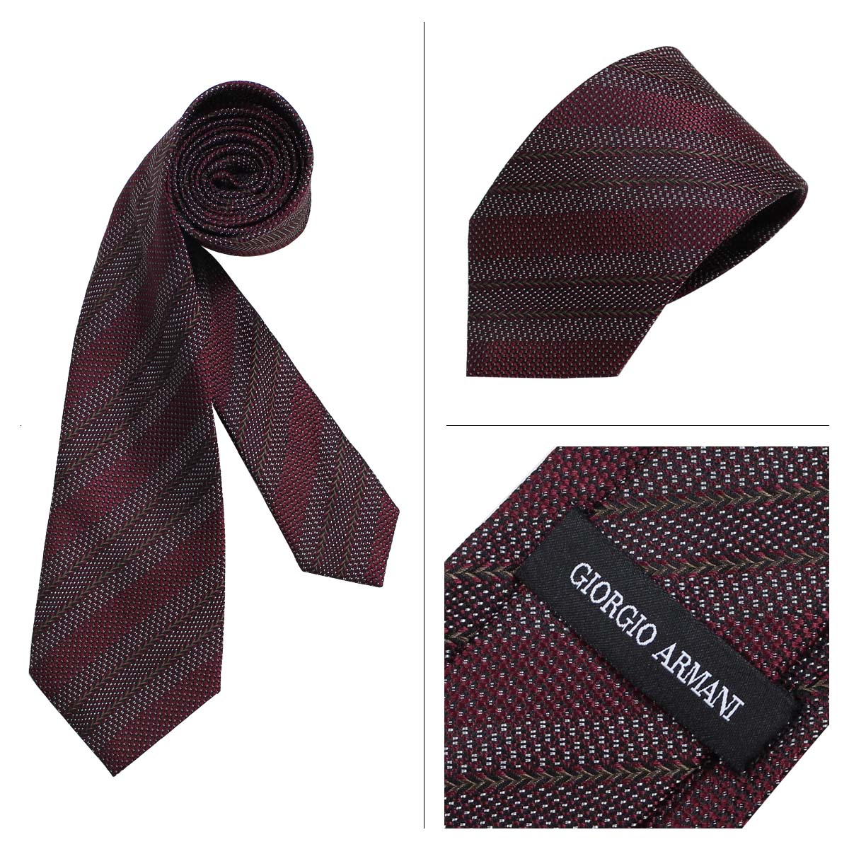 乔治奥阿玛尼领带giorgio armani意大利制造丝绸商务婚礼人[10/30新