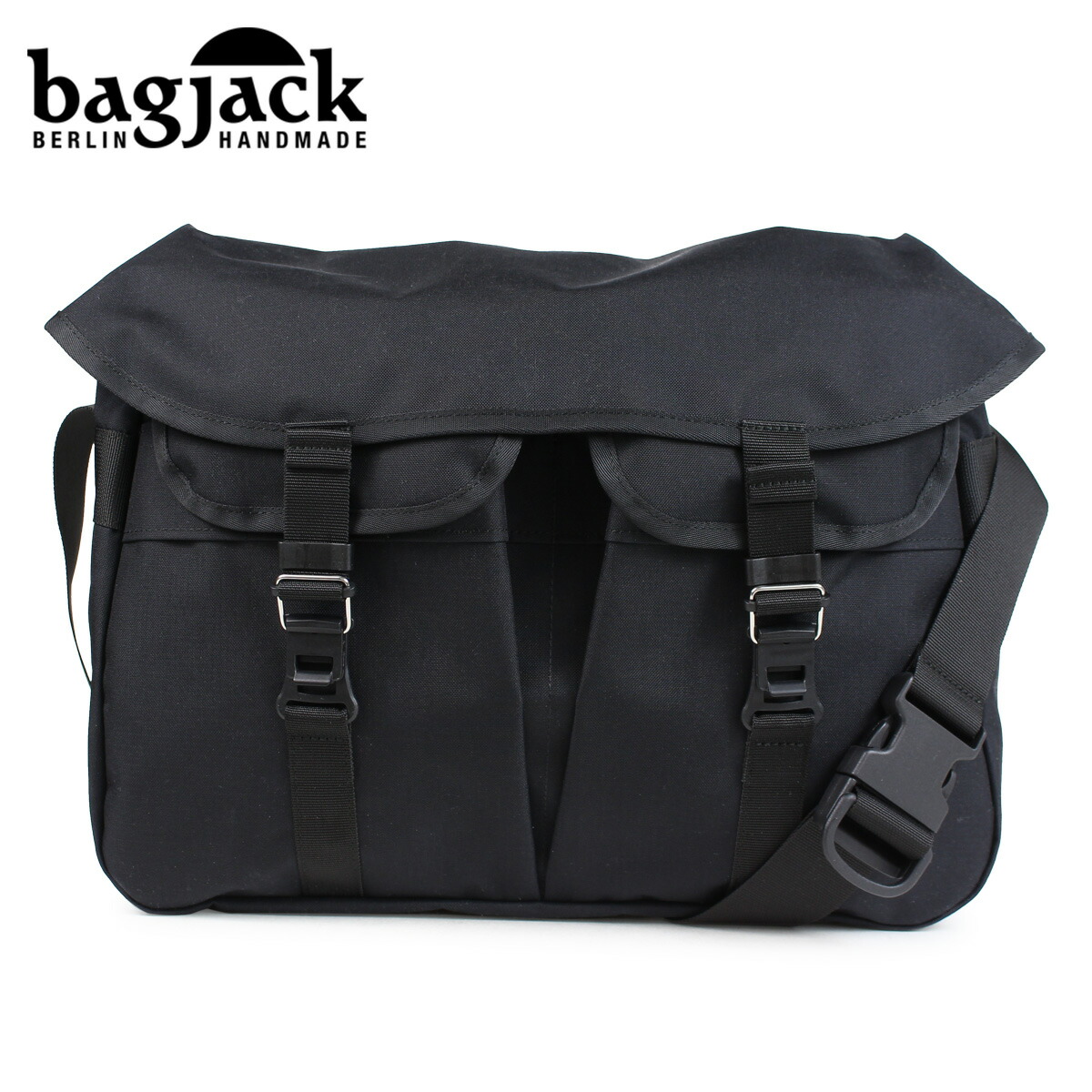 楽天市場 最大1000円offクーポン Bagjack バッグジャック メッセンジャーバッグ ショルダーバッグ メンズ レディース Hntr Bag ブラック スニークオンラインショップ