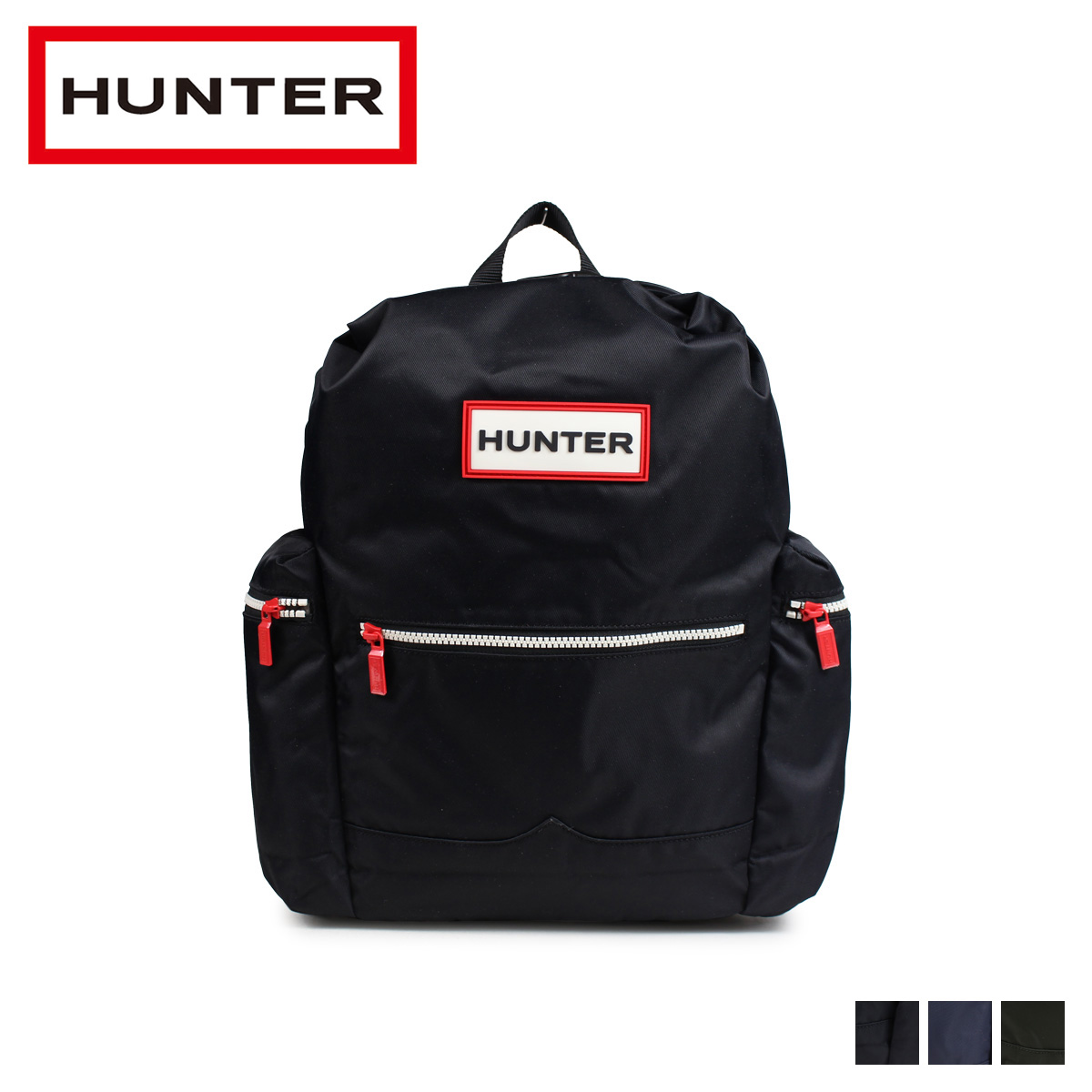 楽天市場 最大1000円offクーポン Hunter Original Nylon Backpack ハンター リュック バッグ バックパック レディース メンズ ブラック ネイビー ダークオリーブ Ubb6017acd Goods Lab