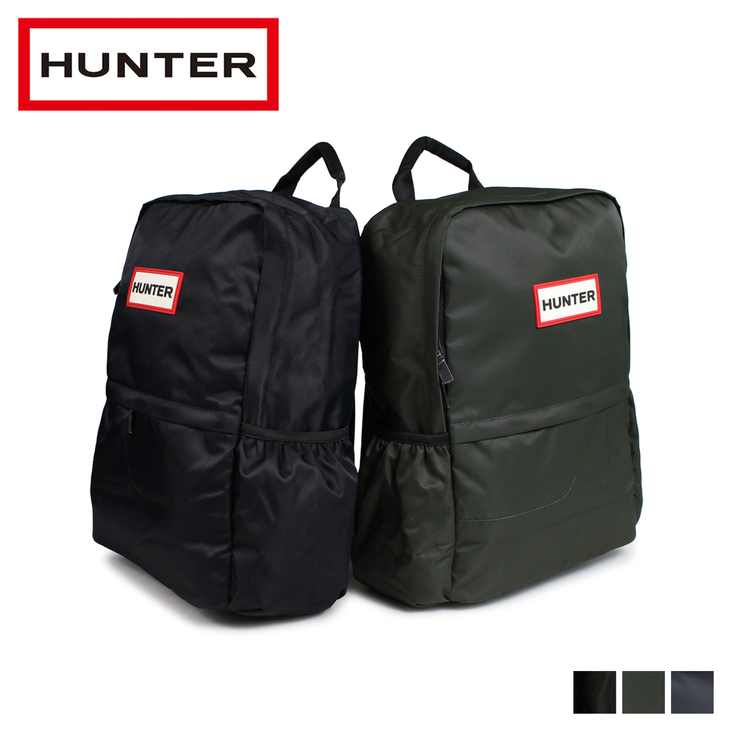 格安人気 楽天市場 最大1000円offクーポン ハンター Hunter リュック バックパック レディース メンズ Original Nylon Backpack ブラック ダークオリーブ Ubb6028kbm スニークオンラインショップ 50 Off Www Ack Com Kw