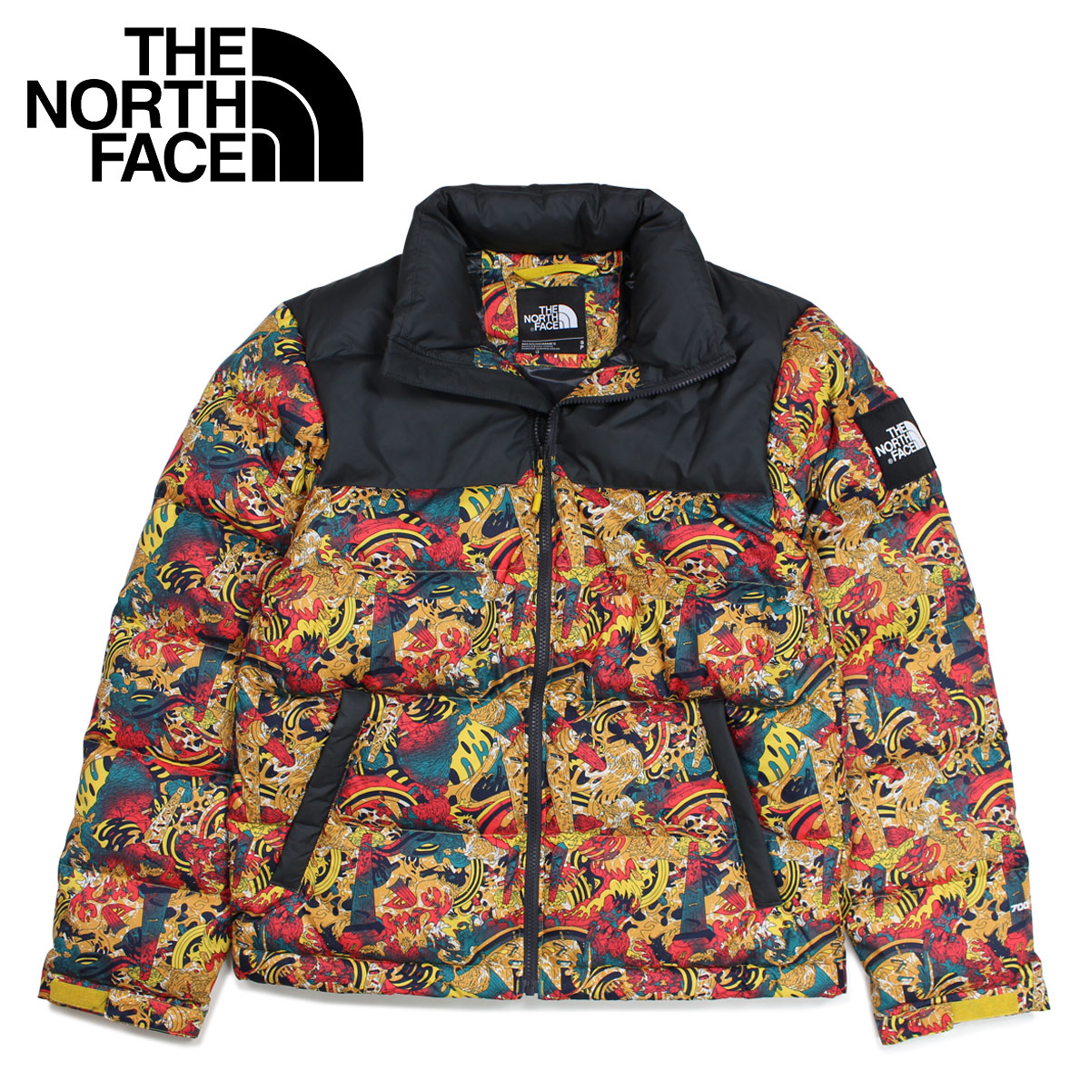 the north face multicolor jacket