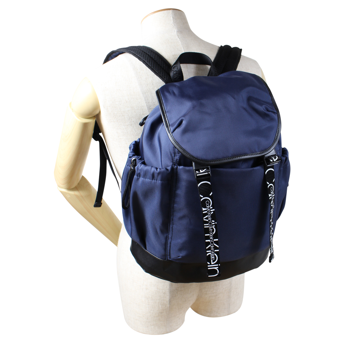 calvin klein navy blue backpack