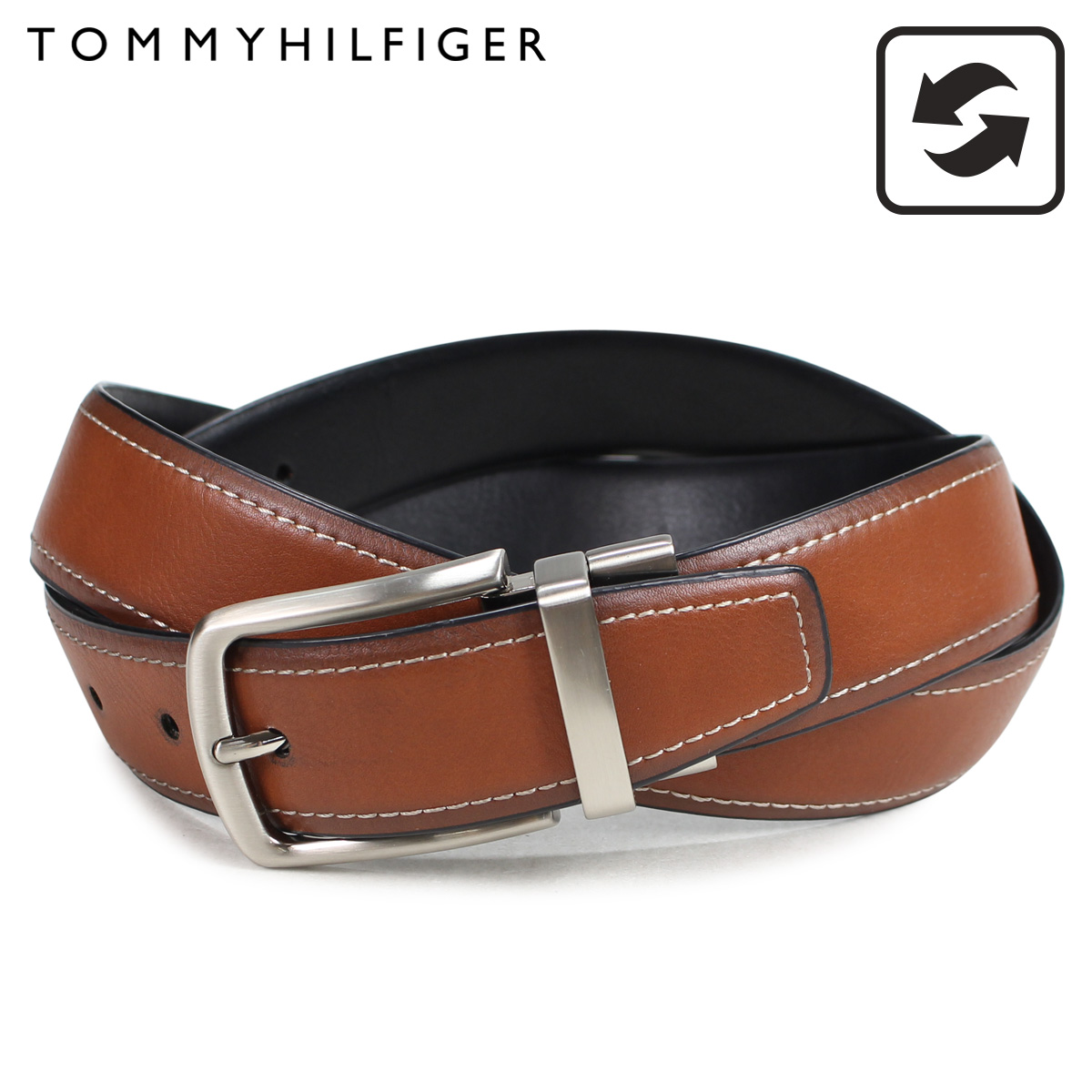 genuine leather tommy hilfiger