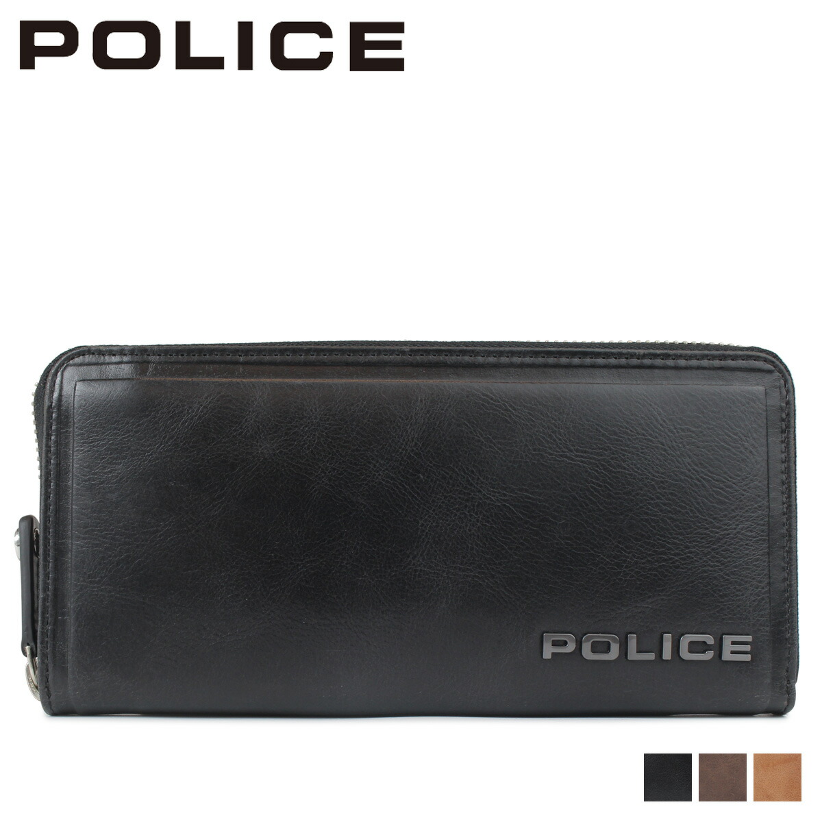ポリス POLICE 財布 長財布 メンズ ラウンドファスナー レザー EDGE ROUND WALLET PA-58002 楽天市場】【最大10%OFFクーポン発行中】 ポリス POLICE 財布 長財布