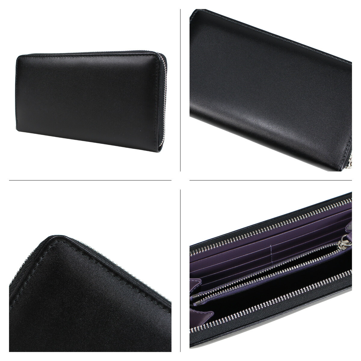エッティンガー Ettinger Around Large Purse St51ejr Sterling Zip ブラック メンズ 本革 財布 長財布 売上実績no 1 財布