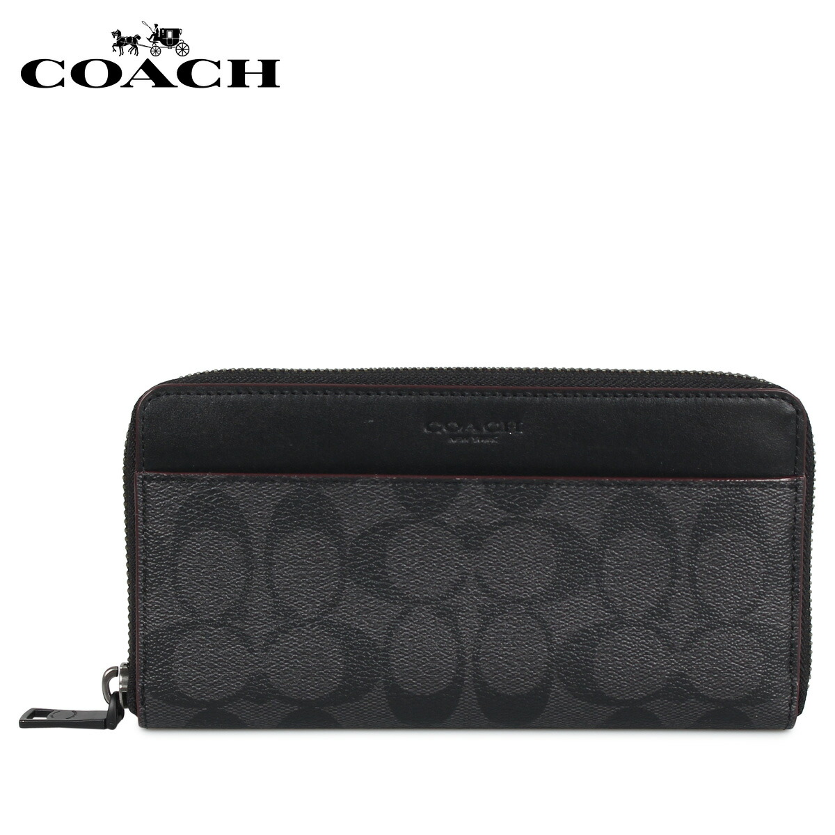 最も完璧な コーチ 黒 メンズ Coach 長財布 黒 長財布 Fバッグ 小物 ブランド雑貨 コーチ 長財布 あす楽対応 最大600円offクーポン 送料無料 F スニークオンラインショップ アウトレット ブラック 財布 財布 Coach メンズ財布 Ortopicolli