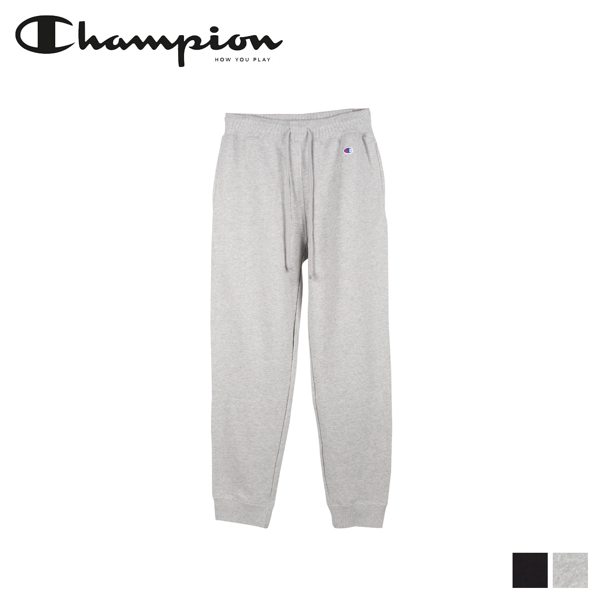 black champion sweat pants