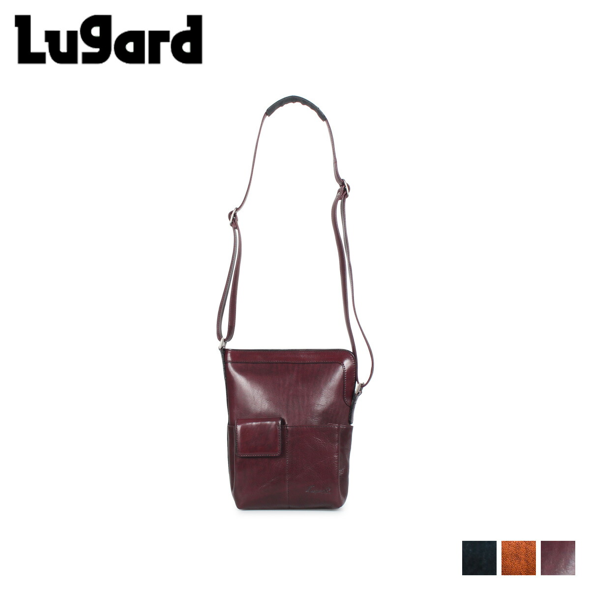 【最大1000円OFFクーポン発行中 4/17 11:59まで！】 ラガード Lugard 青木鞄 ジースリー バッグ ショルダーバッグ メンズ G3 SHOULDER BAG ネイビー ブラウン ボルドー 5215