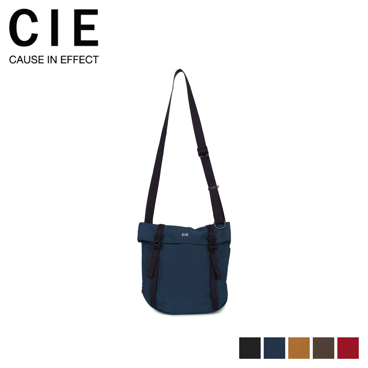 CIE シー バッグ ショルダーバッグ メンズ レディース SHRINK NYLON ブラック ネイビー サンド オリーブ レッド 黒 021811 母の日