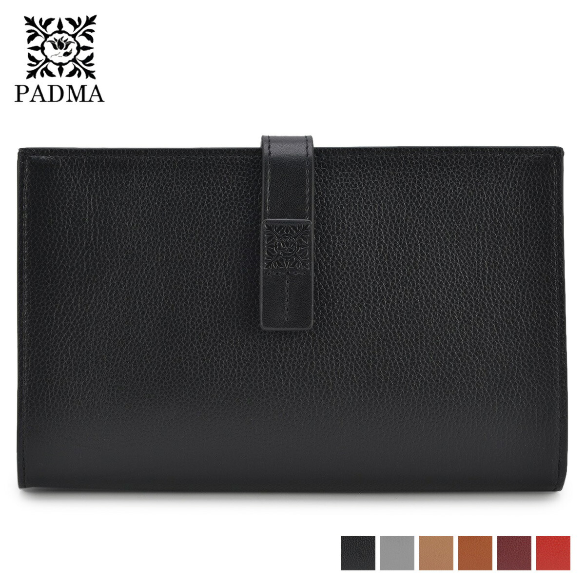 パドマ Padma 財布 長財布 レディース Long Wallet ブラック グレー ベージュ ブラウン ワイン レッド 黒 Pad 302 94 以上節約