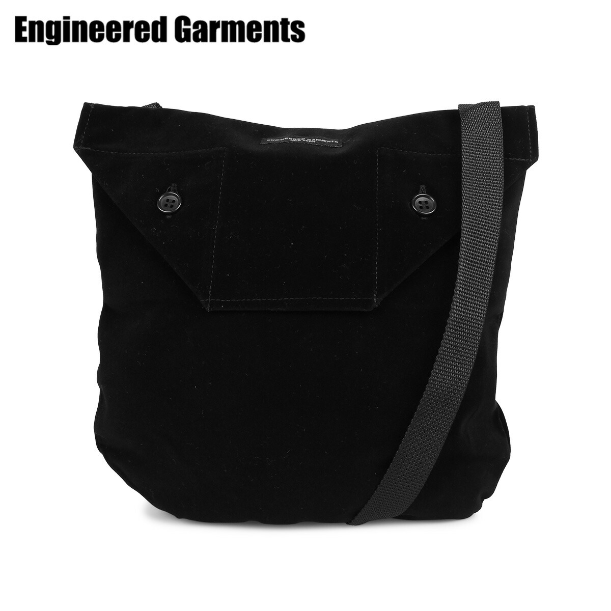 最大600円offクーポン エンジニアードガーメンツ Engineered Engineered Garments バッグ ショルダーバッグ バッグ メンズ レディース 黒 Shoulder Pouch ブラック 黒 f1h014 スニークオンラインショップ 送料無料 あす楽対応 エンジニアードガーメンツ