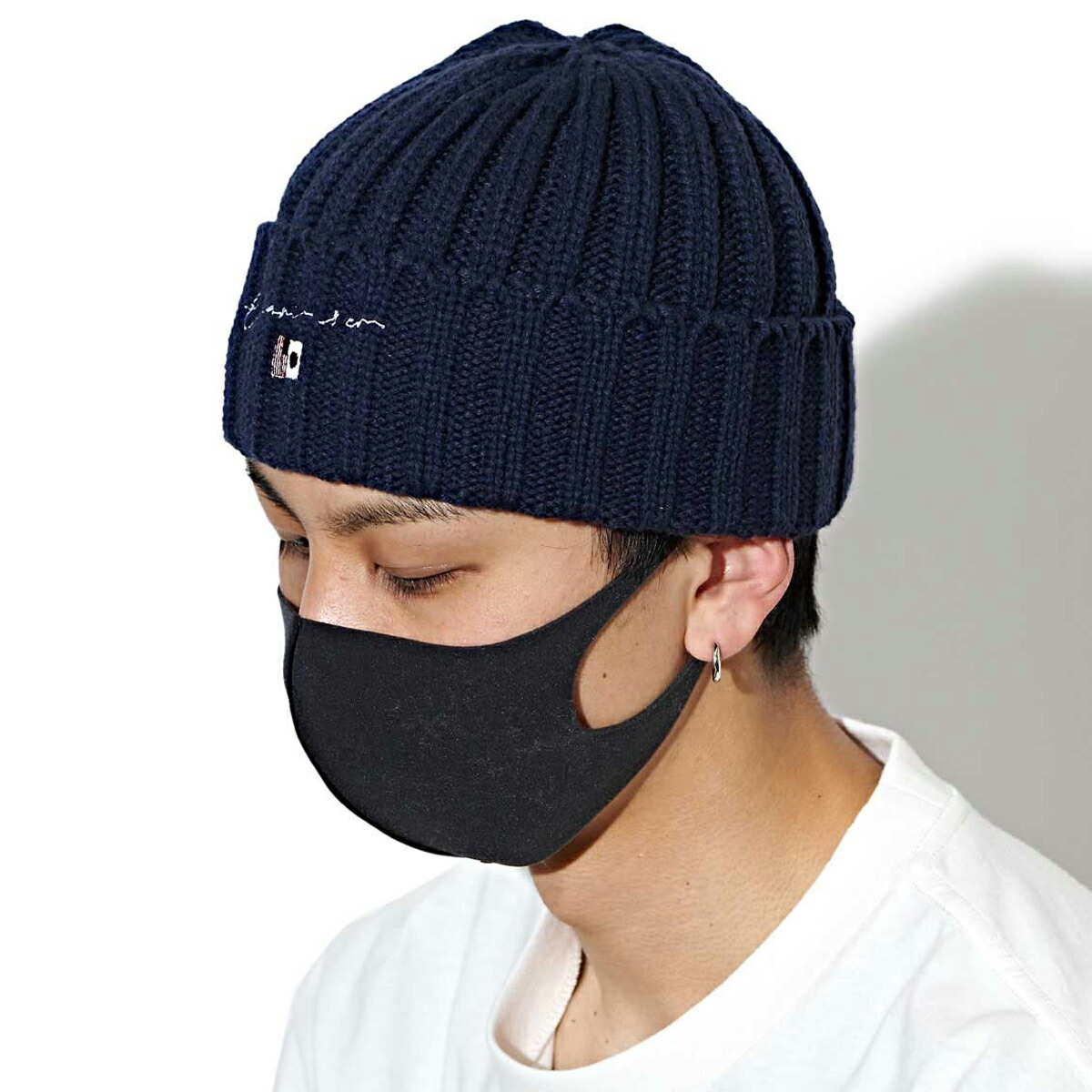 Charico チャリアンドコー ニット帽 ニットキャップ ビーニー メンズ