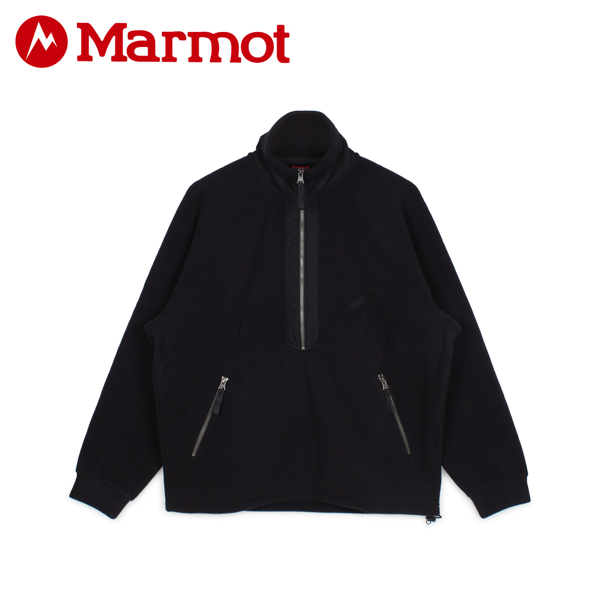 マーモット Marmot プルオーバー ジャケット フリースジャケット ランドニー アウター メンズ レディース RANDONNEE PULLOVER  ブラック 黒 TOUQJL38 春のコレクション