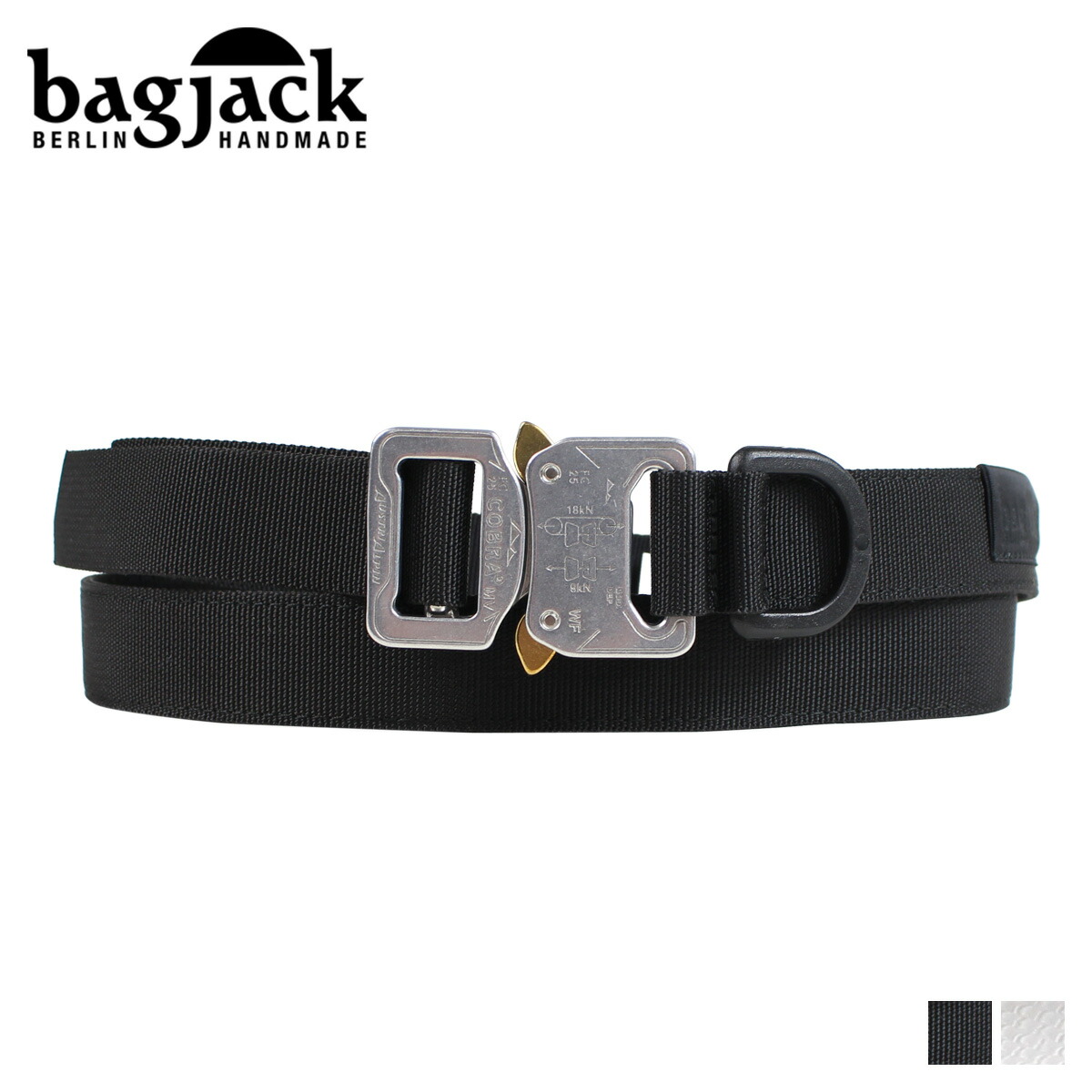 楽天市場 最大1000円offクーポン Bagjack バッグジャック ベルト コブラ バックル メンズ Cobla Belt Next Level Nxl 25 Polished ブラック ホワイト 黒 白 スニークオンラインショップ