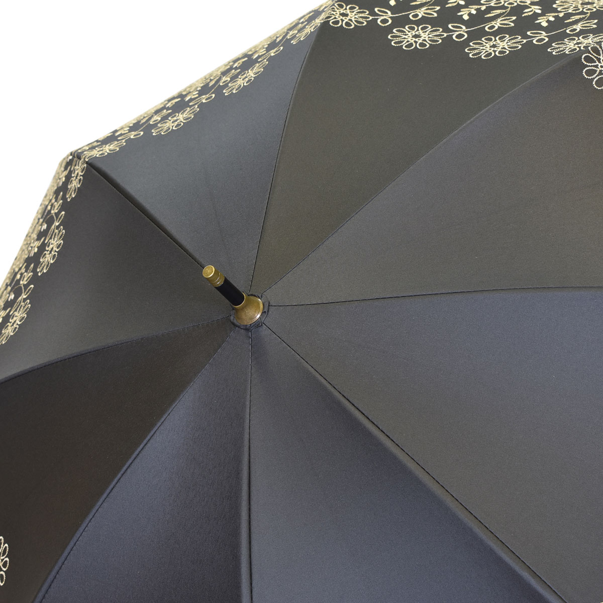 【最大1000円OFFクーポン】ジェニュインアンブレラワークスGENUINEUMBRELLAWORKS日傘長傘完全遮光遮光率99%軽量遮光晴専用UVカットレディース81cmレース刺繍紫外線対策軽量ブラックホワイトネイビー黒936P