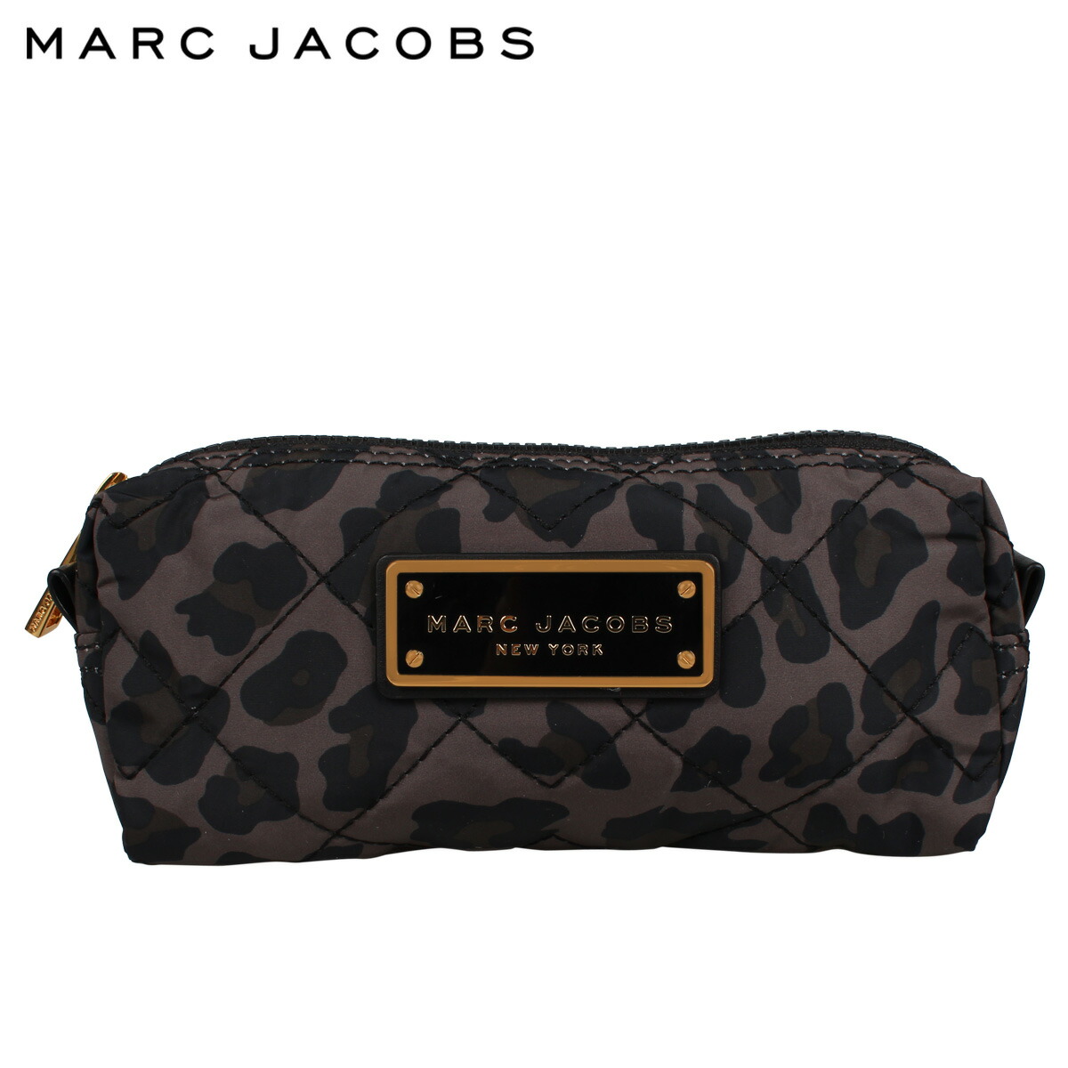 楽天ランキング1位 楽天市場 最大1000円offクーポン マークジェイコブス Marc Jacobs 化粧ポーチ コスメポーチ 小物入れ アクセサリーケース ペンケース レディース キルティング ヒョウ柄 Pouch レオパード M スニークオンラインショップ 保存版