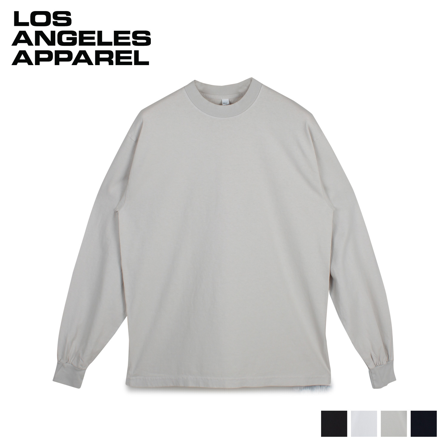 Los Angeles Apparel ロサンゼルスアパレル Tシャツ 6 5オンス 長袖 ロンt カットソー メンズ レディース 無地 6 5 Oz Ls Garment Dye T Shirt ブラック ホワイト グレー ネイビー 黒 白 1807gd 最安挑戦