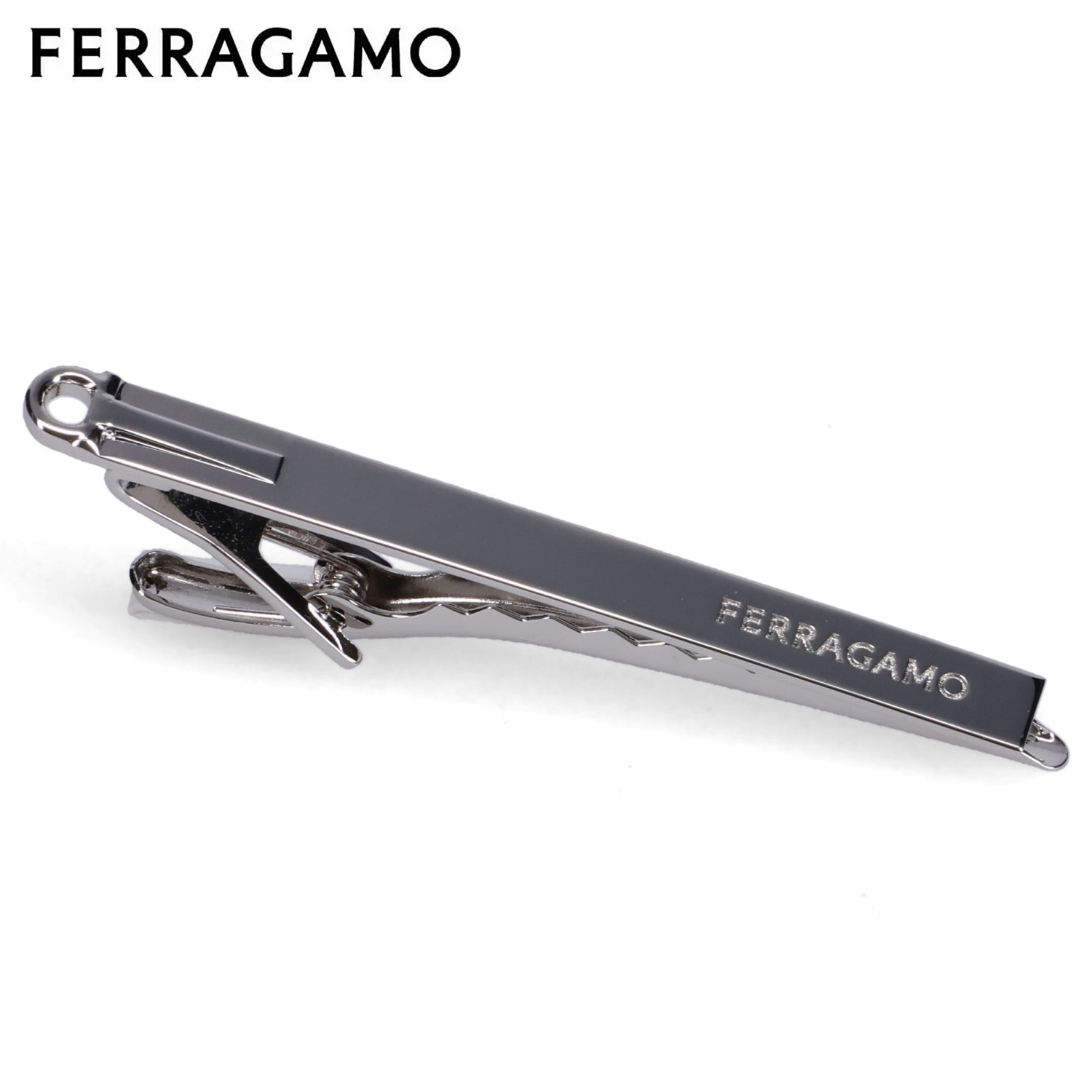 最大1000円offクーポン サルヴァトーレ フェラガモ Salvatore Ferragamo ネクタイピン タイピン タイクリップ タイバー メンズ ブランド シルバー 予約 4月中旬 新入荷予定 送料無料 フェラガモ Salvatore Ferragamo ネクタイピン タイピン タイバー ギフト