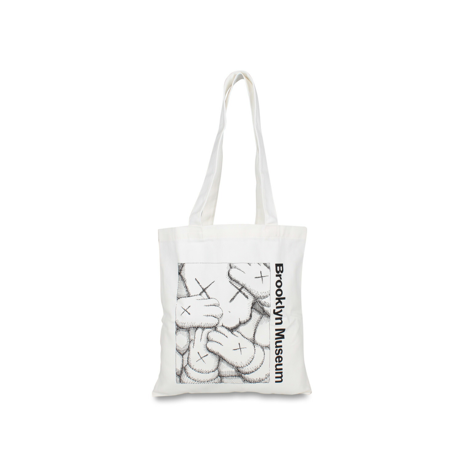 Kaws カウズ トートバッグ メンズ レディース Brooklyn Museum Tote 白いこと色 白 貨物輸送無料 あす手軽い一致 カウズ Kaws トートバッグ 反物 Maxtrummer Edu Co