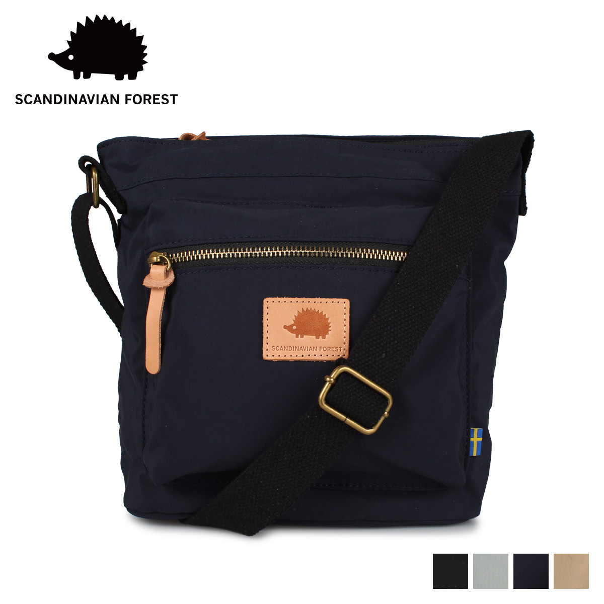 スカンジナビアンフォレスト Scandinavian Forest ショルダーバッグ メンズ レディース Shoulder Bag ブラック ネイビー ベージュ ミント グリーン 黒 251 Agxp119 冬バーゲン 特別送料無料