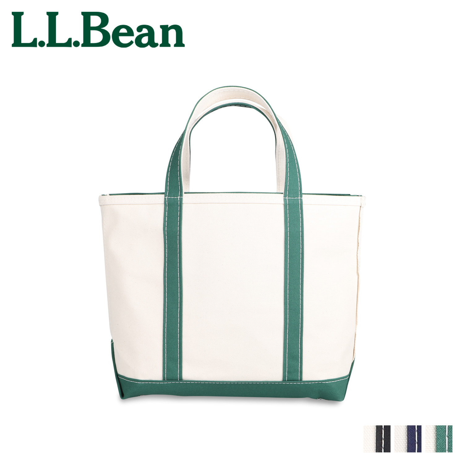 Llbean エルエルビーン トートバッグ メンズ レディース キャンバス ファスナー付き Boat And Tote Zip Top Medium ブラック ブルー ダーク グリーン 黒 Bouncesociety Com