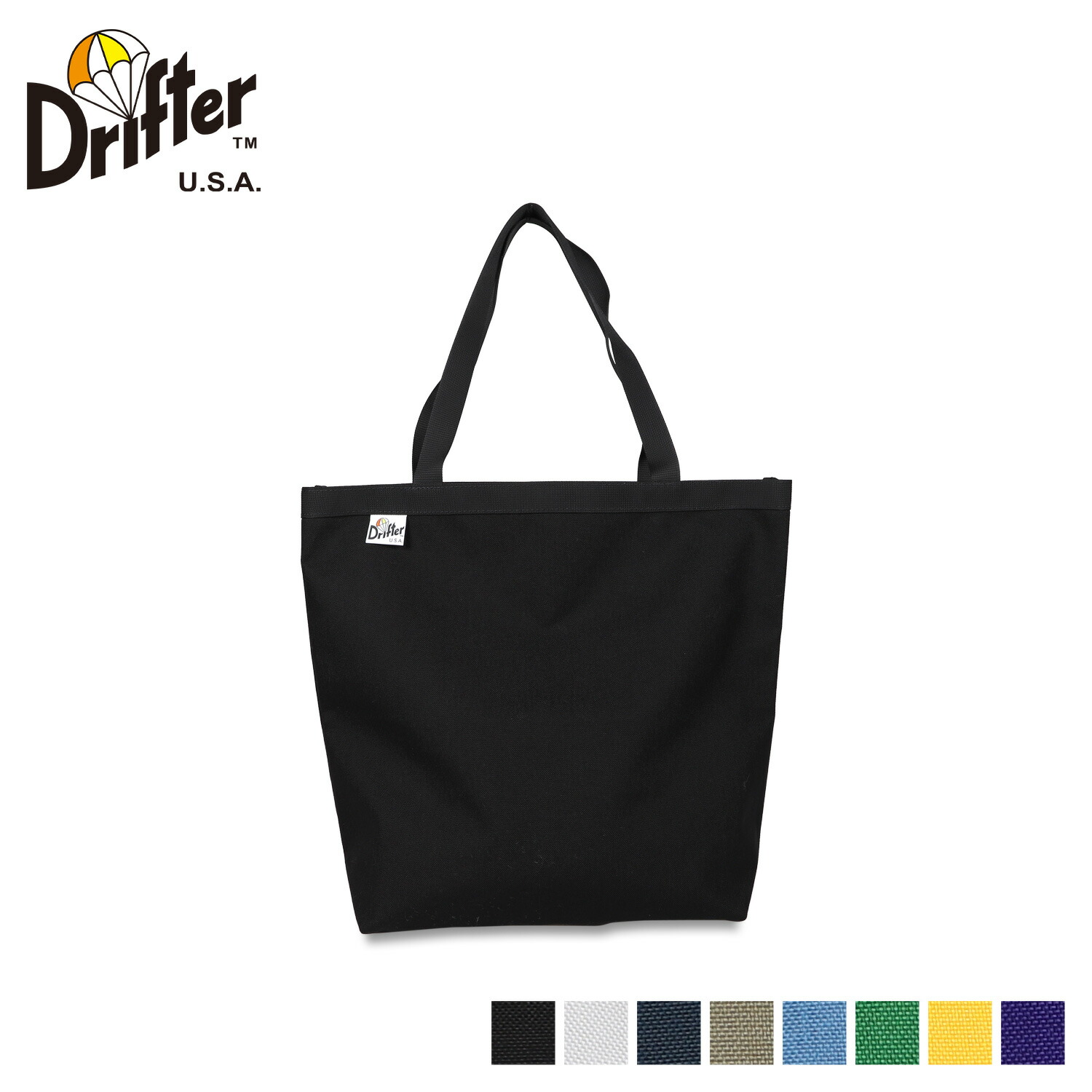 Drifter ドリフター Handle レディース 14l トートバッグ ホワイト メンズ Tote ブラック