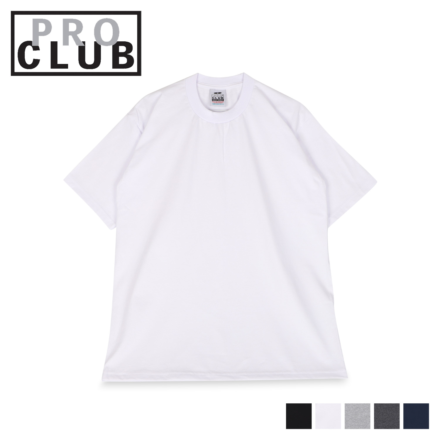 Pro Club Tシャツ Weight プロクラブ レディース メンズ Heavy 半袖