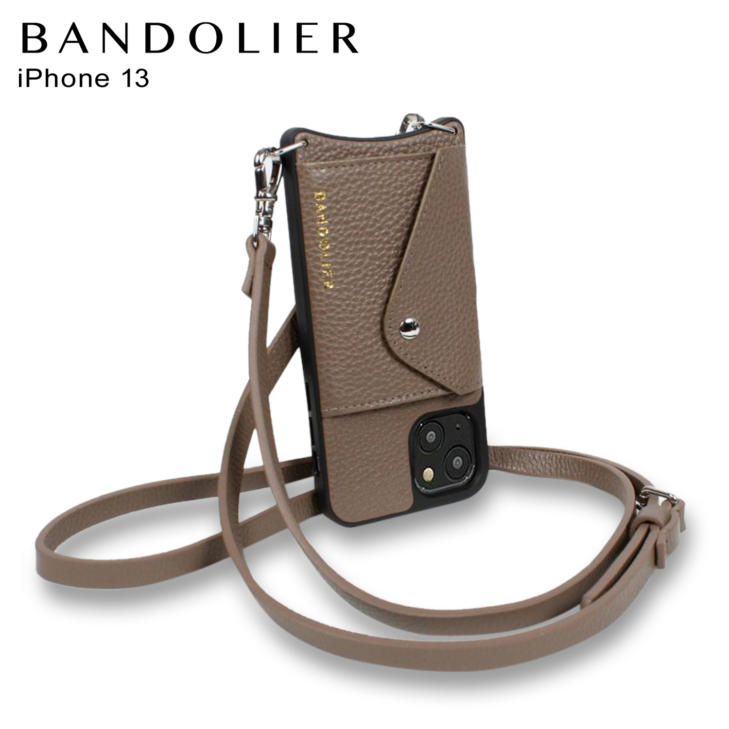 BANDOLIER バンドリヤー iPhone 13 スマホケース スマホショルダー