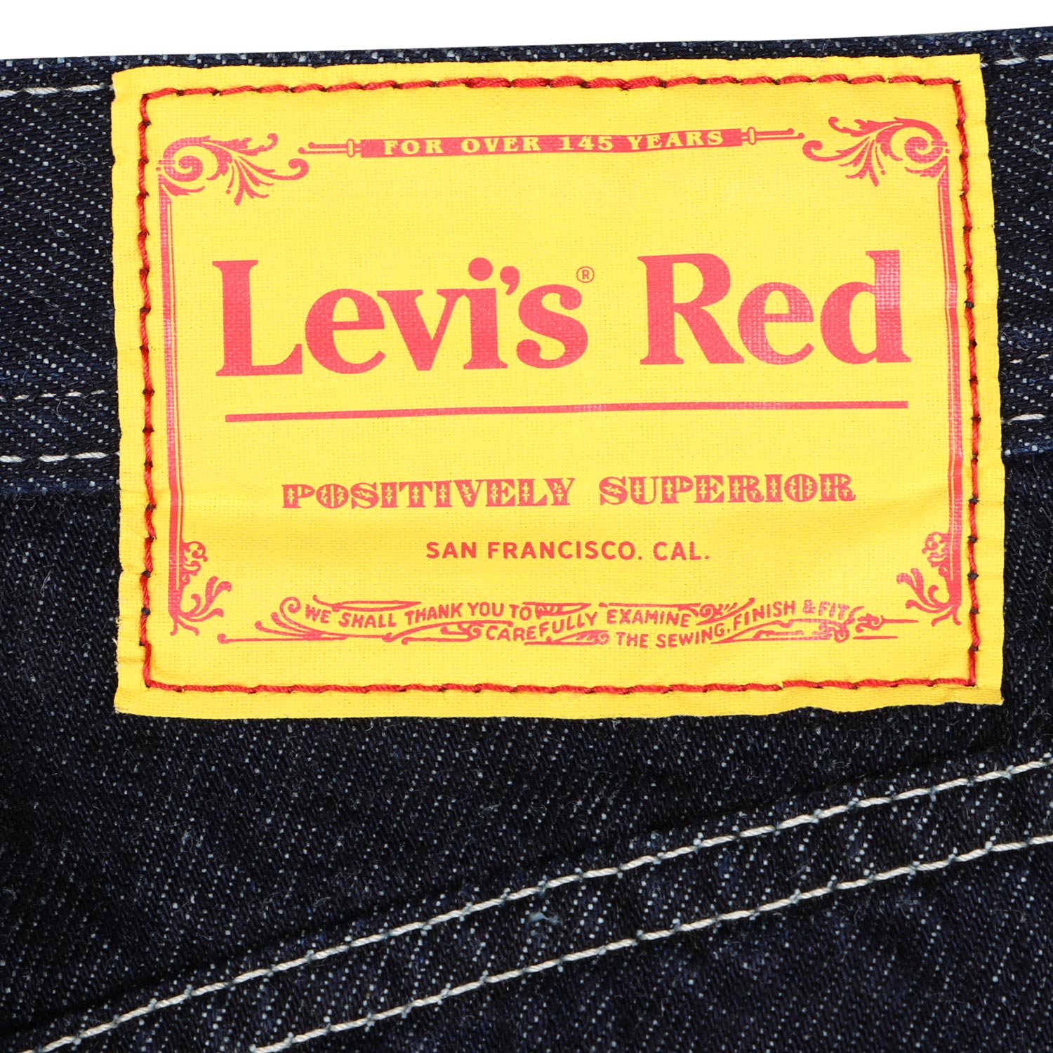 極度1000丸型off引き換え証 リーヴァイズジーンズ さ丹 Levis Red ジーンズ ジーンズ レディース レッド 広遠 濫りがわしい Red Wide Loose 濃紺 A1058 0001 Silk Music Com