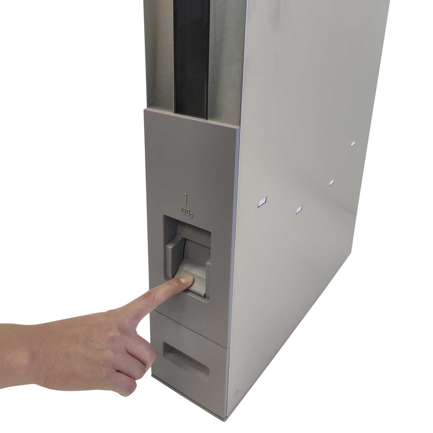 【最大1000円OFFクーポン配布中】米びつ保存容器ストッカーケース12kgスリムステンレス製密閉エムケー精工RCY-12SH