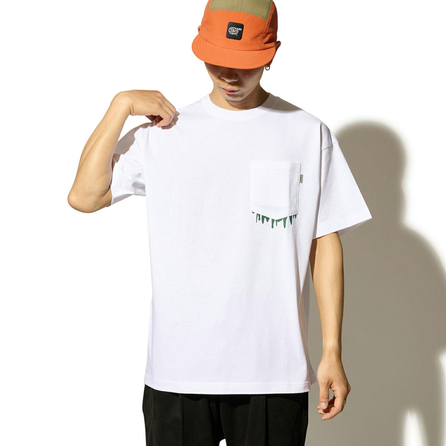 Charico チャリアンドコー Tシャツ 半袖 カットソー メンズ