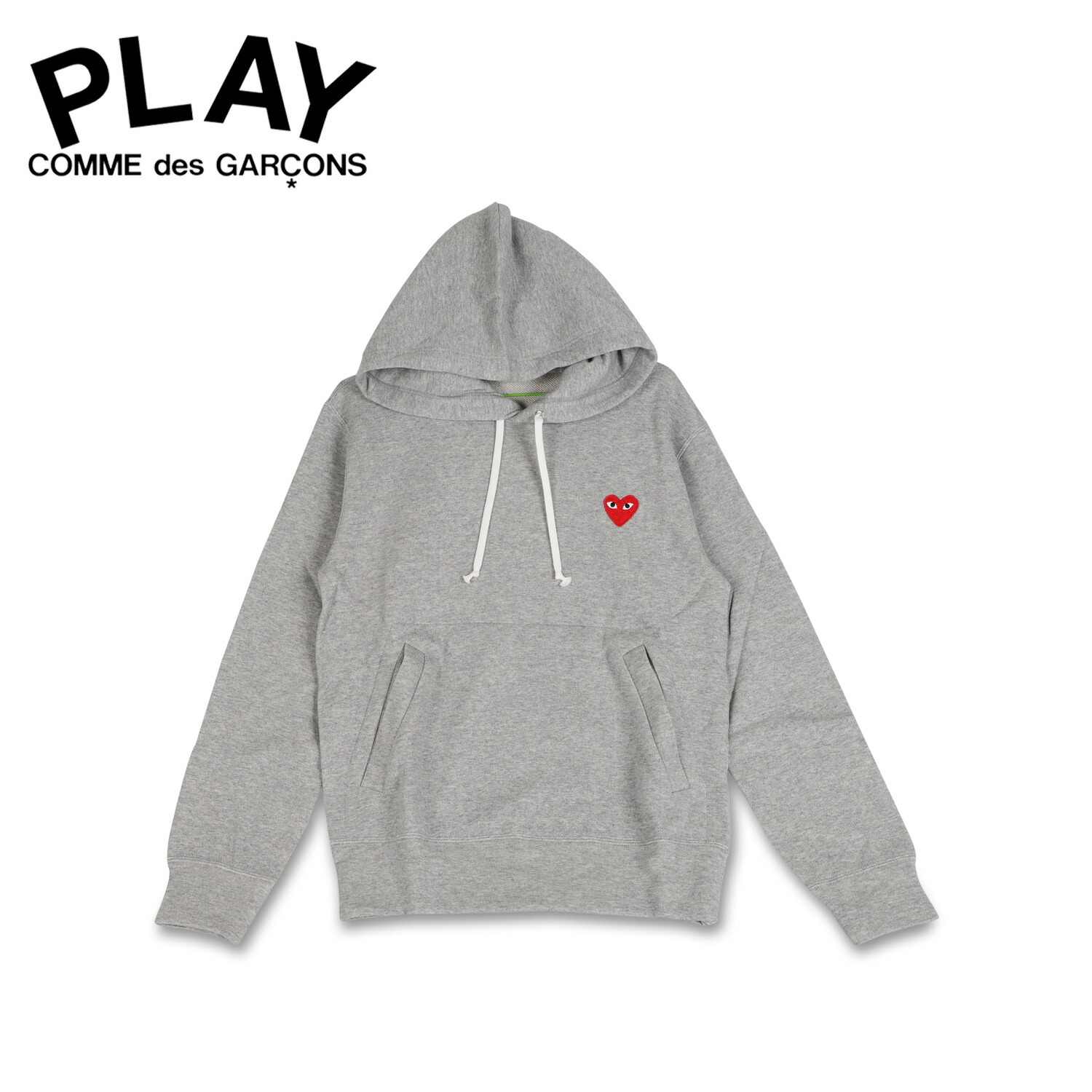 PLAY COMME des GARCONS コムデギャルソン パーカー PLAY COMME des GARCONS - プレイコムデギャルソン ジップアップ