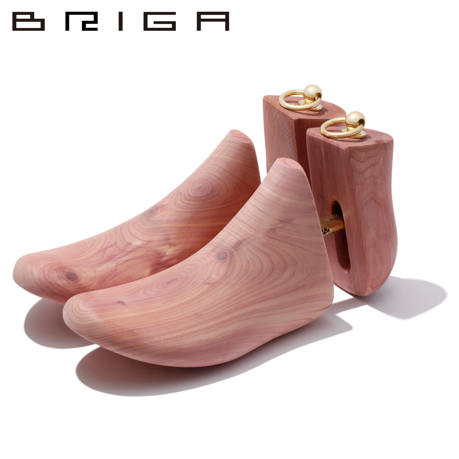 【BRIGA】シューツリー　4足セット Sサイズ（25-25.5cm）中古品 BRIGA】シューツリー4足セット Sサイズ（25-25.5cm）中古品