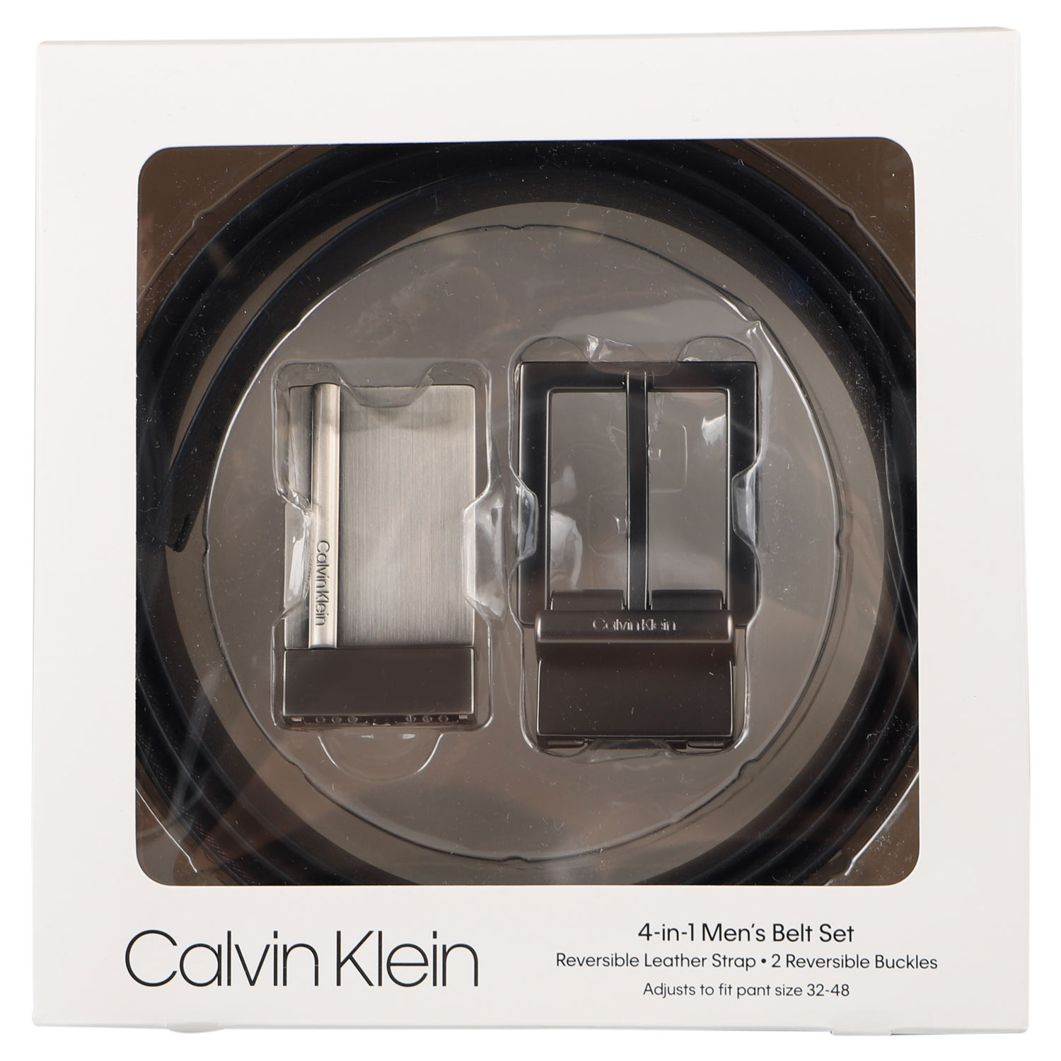 カルバンクラインCalvinKleinベルトレザーベルトメンズバックル2個セット本革リバーシブルBELTSETブラックブラウン黒11CK020020