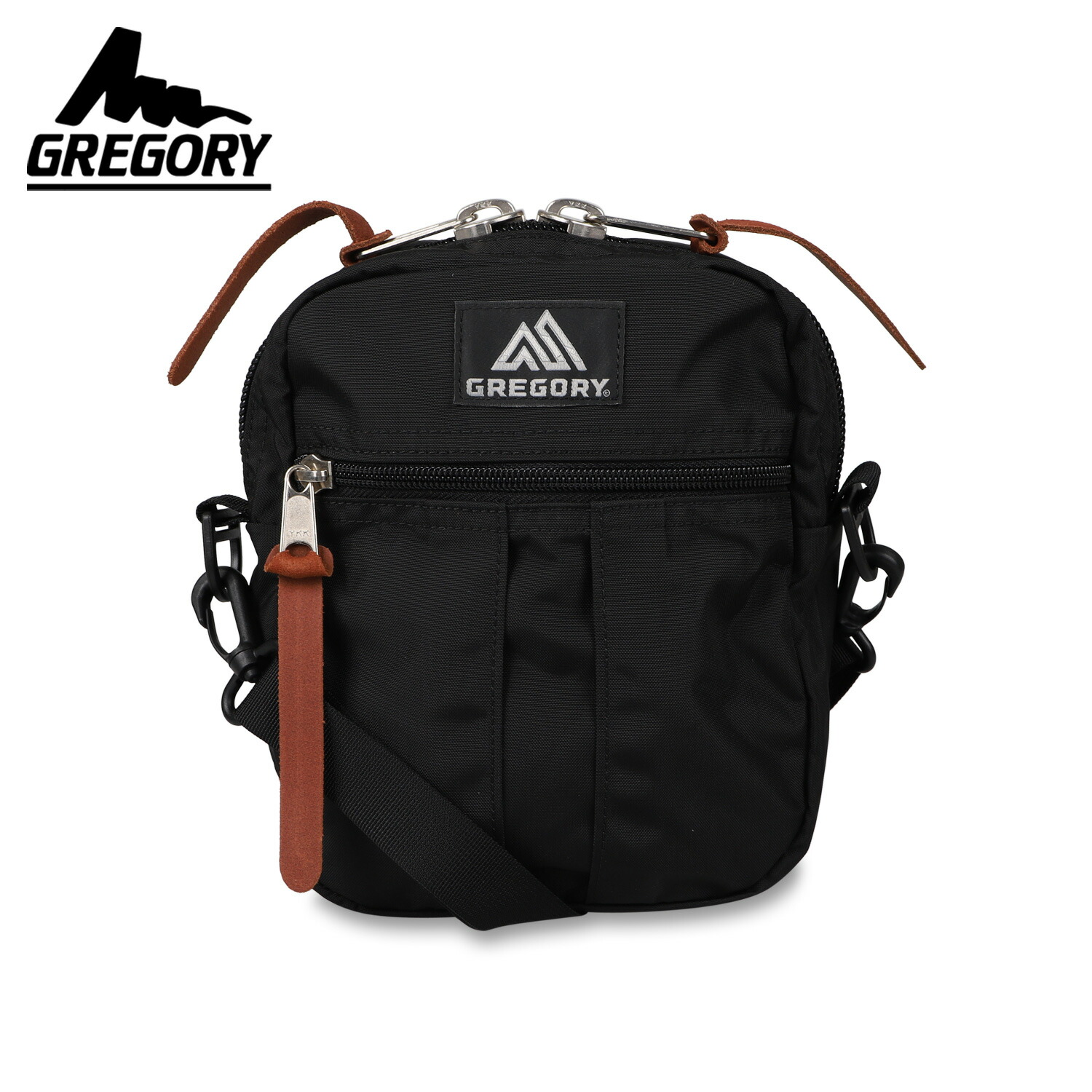 【最大1000円OFFクーポン発行中 4/12 23:59まで！】 グレゴリー GREGORY ショルダーバッグ クイック ポケット メンズ レディース 3L QUICK POCKET L ブラック 黒 125415