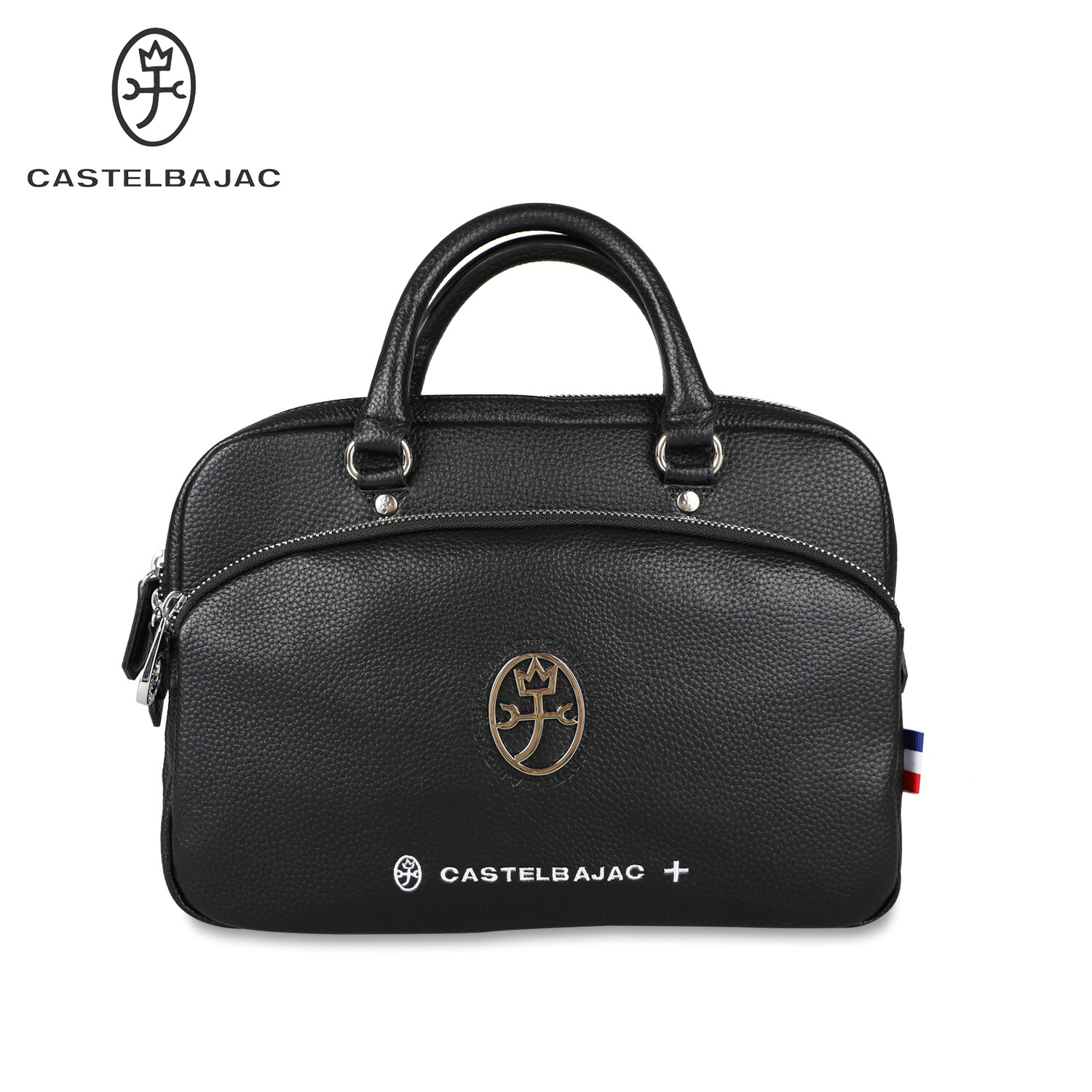 【最大1000円OFFクーポン発行中 7/27 10:59まで!】 カステルバジャック CASTELBAJAC バッグ ハンドバッグ ハロゲン メンズ レディース 小さめ HALOGEN SERIES BRIEF BAG MINI ブラック 黒 26521|スニークオンラインショップ