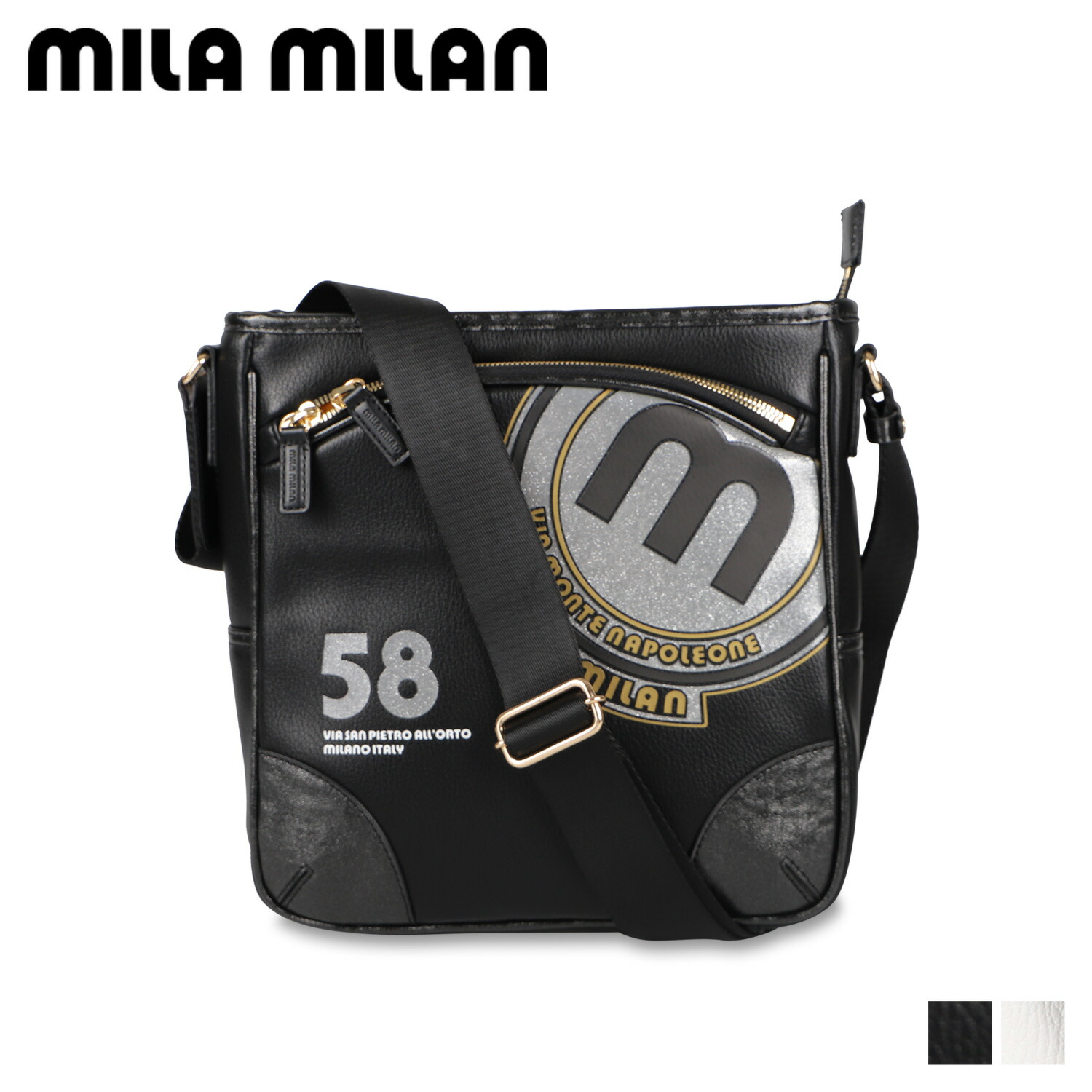 Mila Milan バビラ バッグ レディース メンズ ショルダーバッグ ミラン ミラ