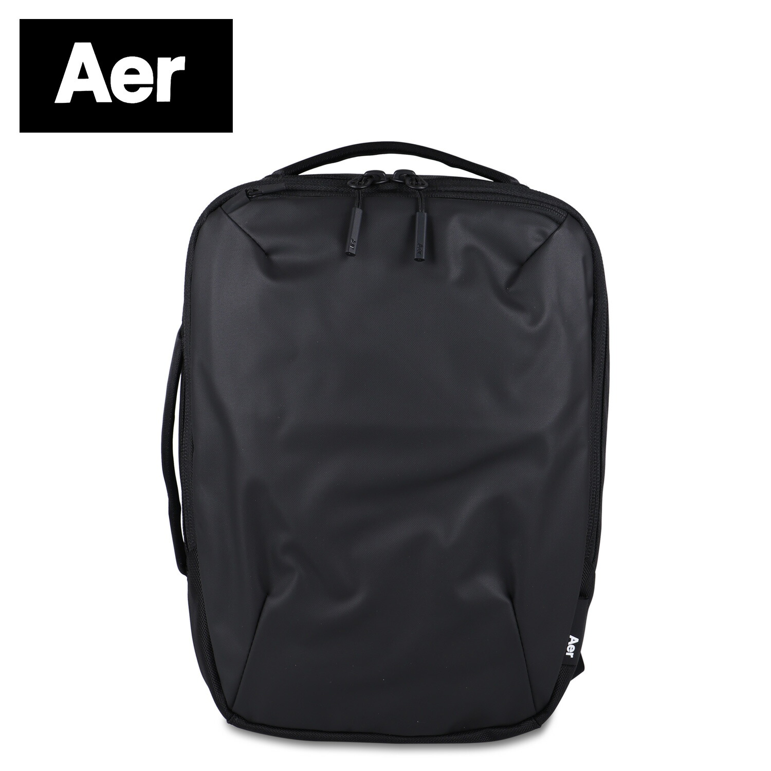 Aer エアー リュック バッグ バックパック ダッフルパック スリムパック メンズ レディース 8.5L 通勤 通学 SLIM PACK ブラック 黒 AER31011