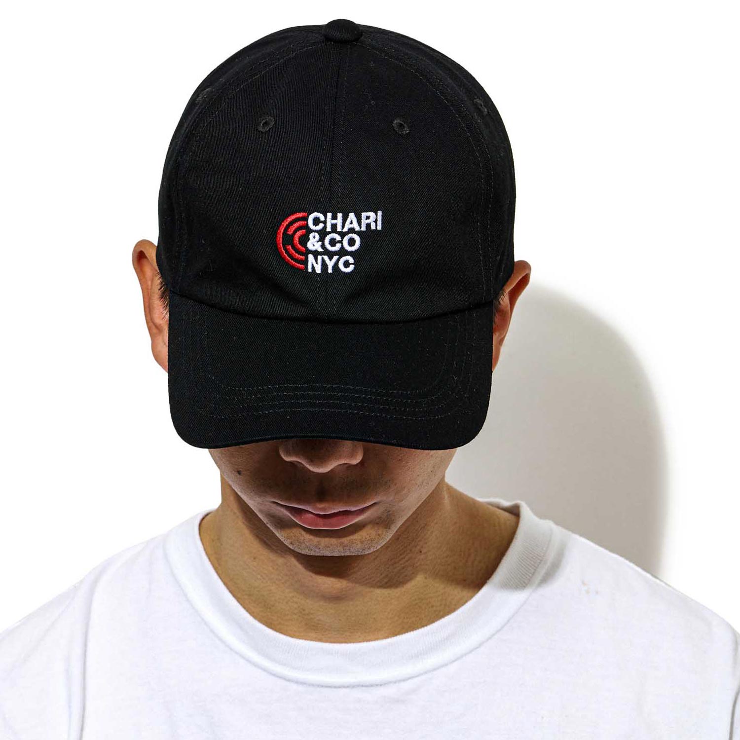 全国一律送料無料 CHARICO チャリアンドコー キャップ 帽子 メンズ CORE PHYSICAL LOGO POLO CAP ブラック 黒  tonna.com