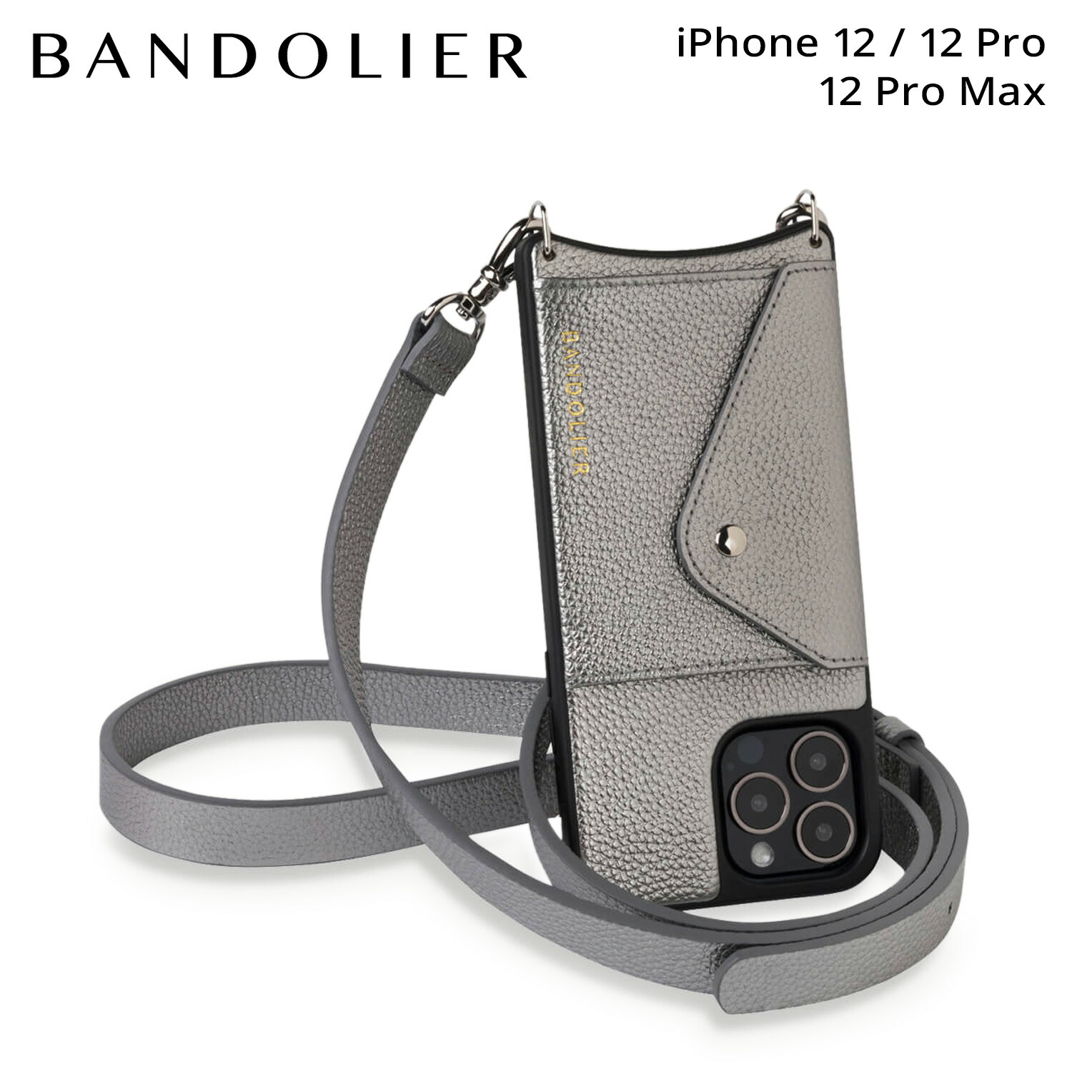 【楽天市場】BANDOLIER バンドリヤー iPhone 12 12 Pro スマホケース スマホショルダー 携帯 アイフォン ヘイリー