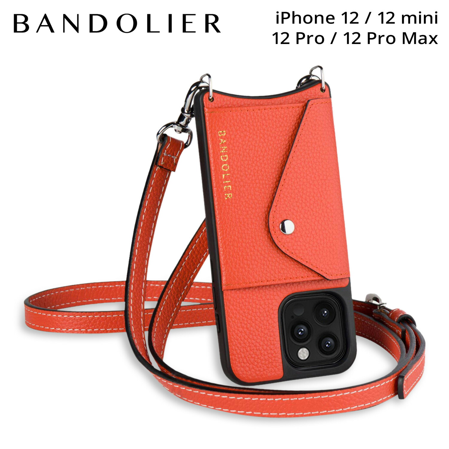 最安値比較 【美品】BANDOLIER スマホケース&ポーチ iPhone12 iPhone用