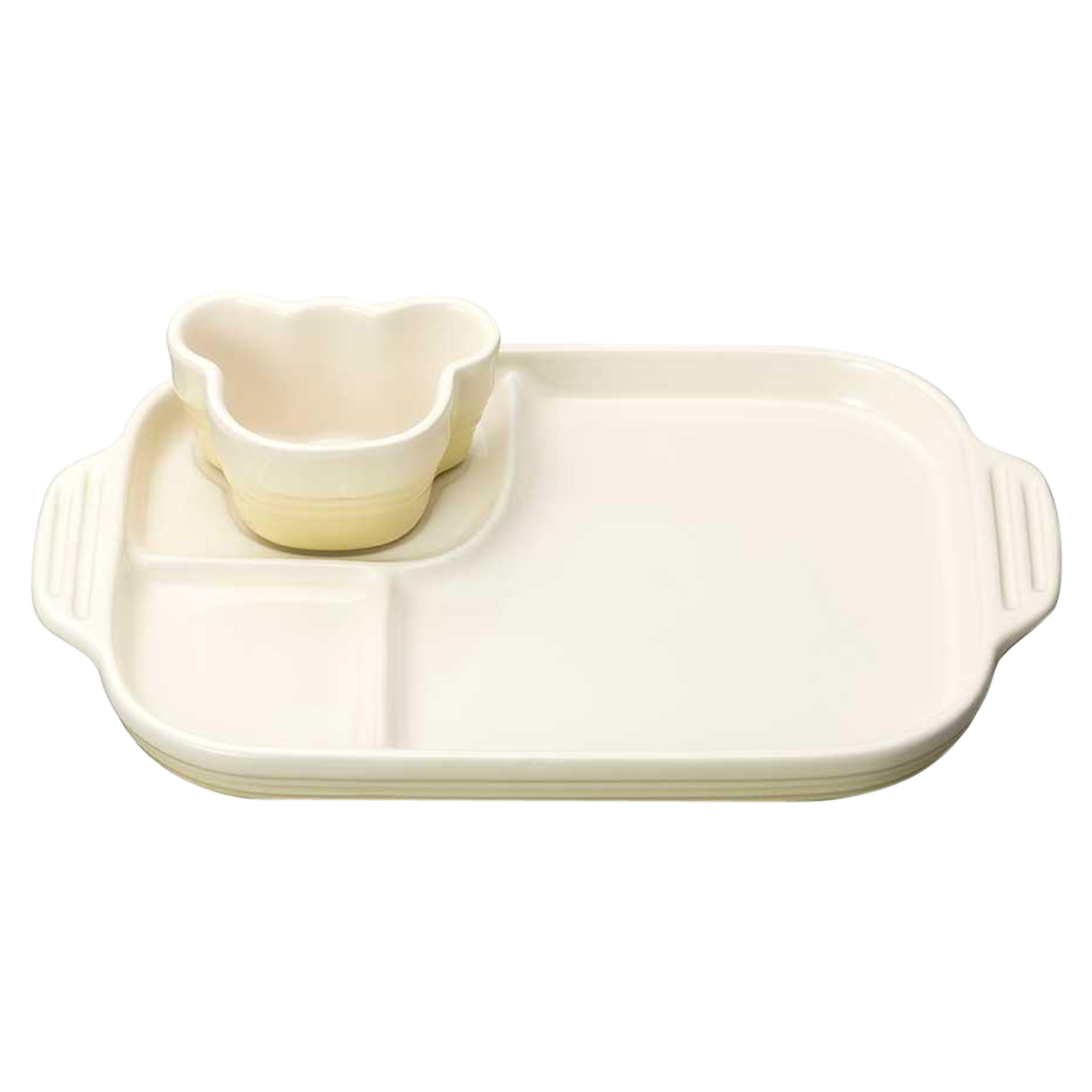 【最大1000円OFFクーポン配布中】ル・クルーゼLeCreuset食器セット2点セット男の子女の子キッズ子供お食い初め離乳食断熱オーブン食洗器対応ベビーマルチプレートラムカンセット