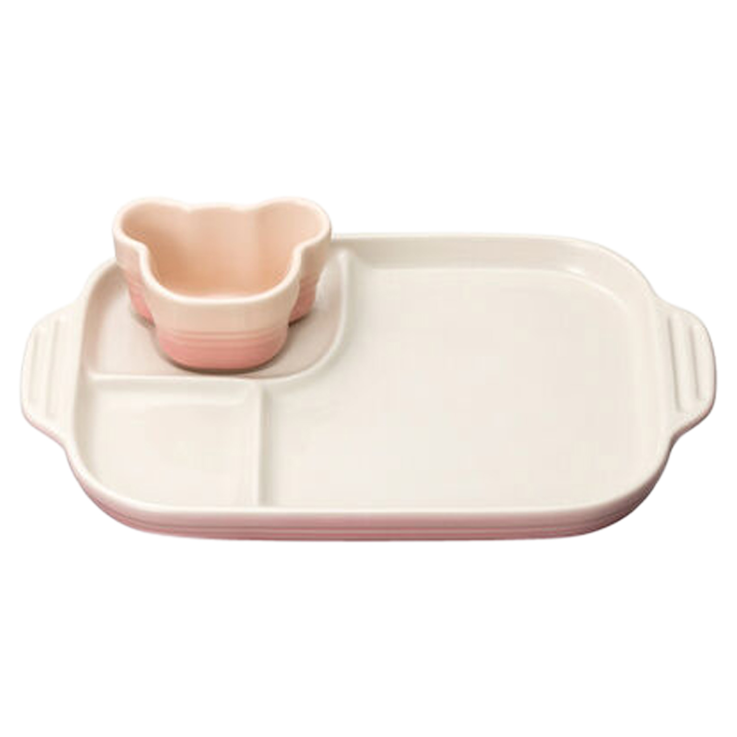 【最大1000円OFFクーポン配布中】ル・クルーゼLeCreuset食器セット2点セット男の子女の子キッズ子供お食い初め離乳食断熱オーブン食洗器対応ベビーマルチプレートラムカンセット